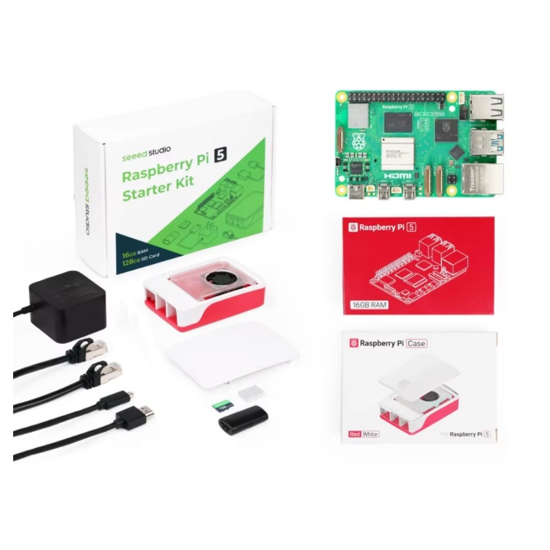 5 Starter Kit - 4GB/8GB/16GB R - Raspberry Pi 5 8Gb Kit ulasan dan harga
