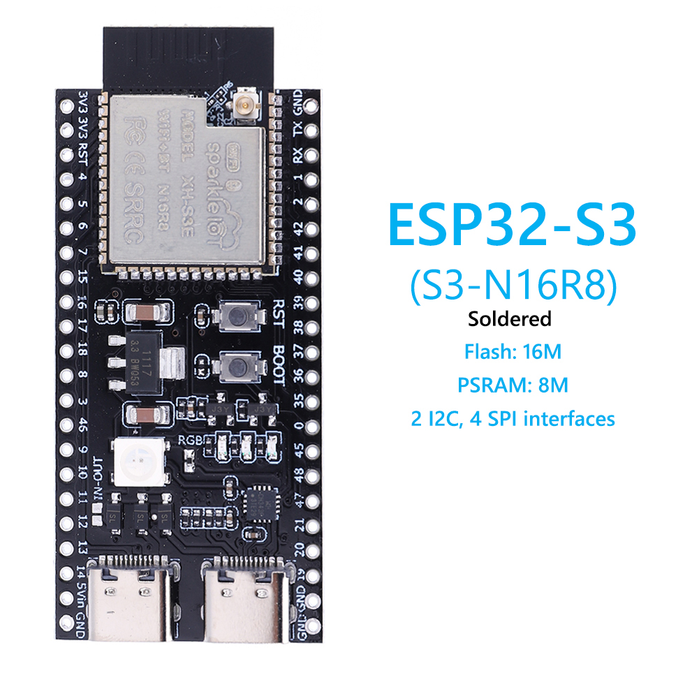ESP32 S3 Development Board wit - Esp32 S3 Development Board Lot ulasan dan harga