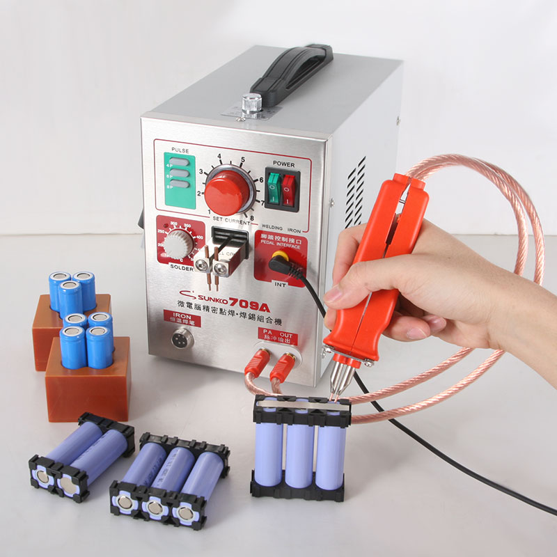 1.5KW SUNKKO 709A 220/110V Bat - Spot Welder 18650 Battery Pack ulasan dan harga